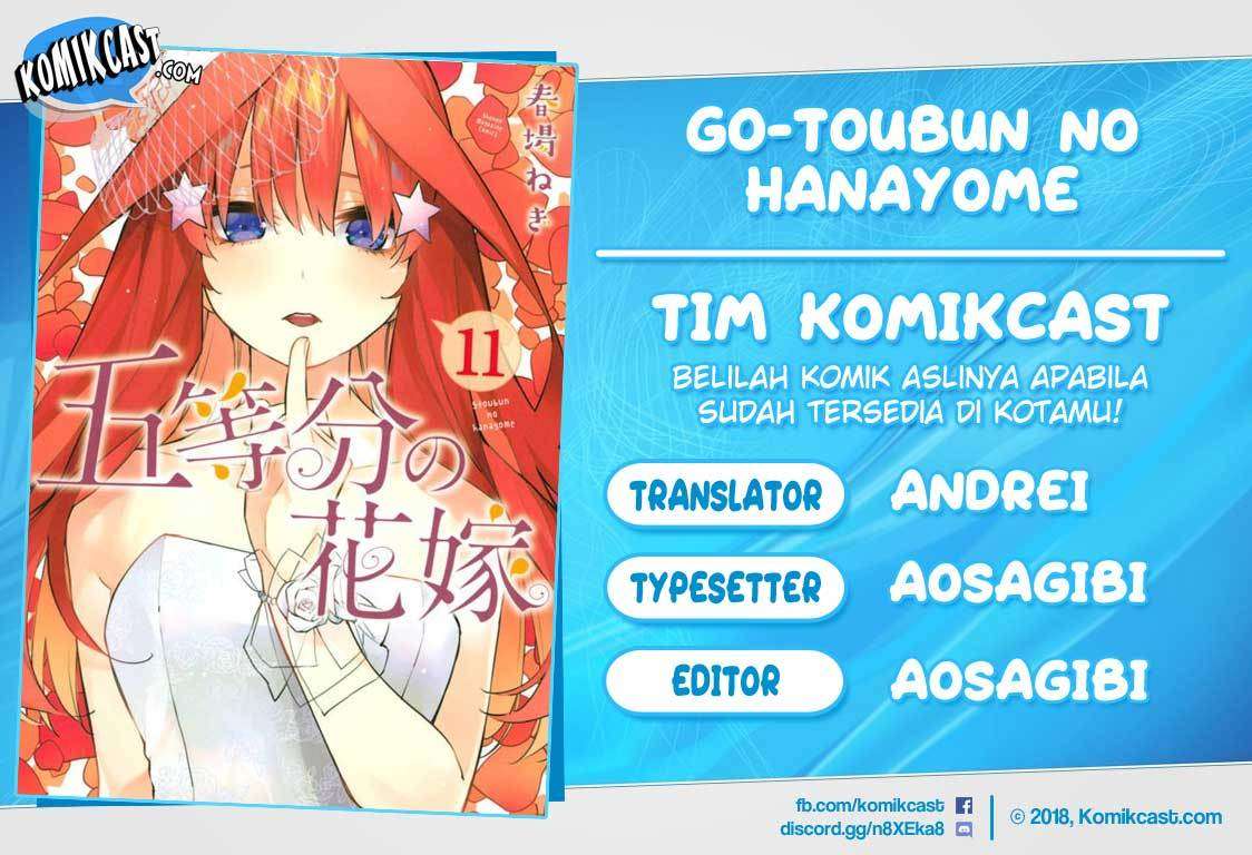 Baca Komik Go-toubun no Hanayome Chapter 101 Gambar 1