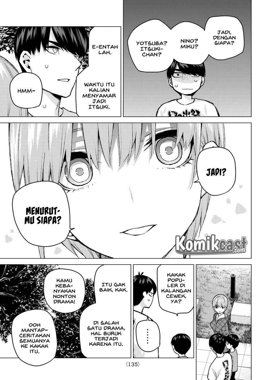 Go-toubun no Hanayome Chapter 101 Gambar 15