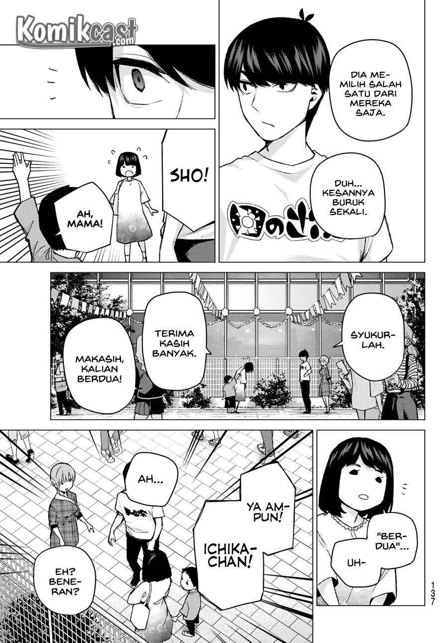 Go-toubun no Hanayome Chapter 101 Gambar 17