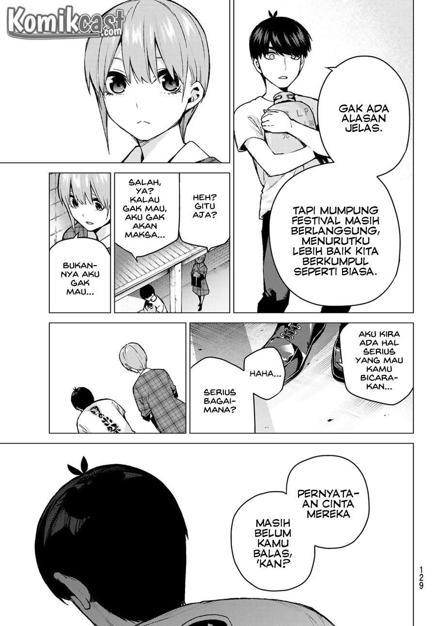 Go-toubun no Hanayome Chapter 101 Gambar 9