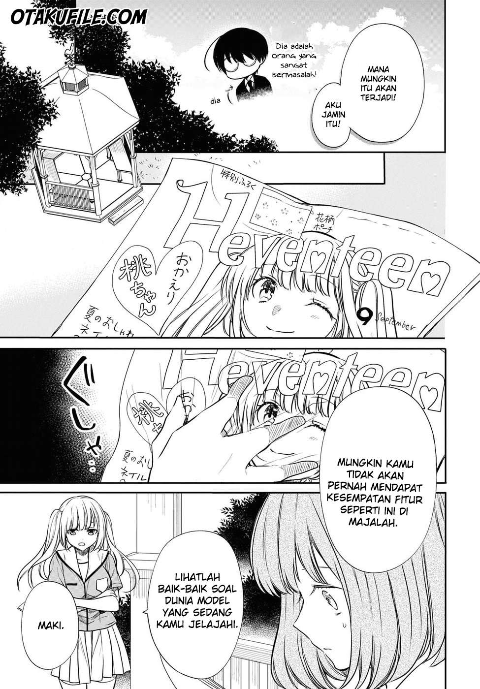 1-nen A-gumi no Monster Chapter 09 Gambar 19