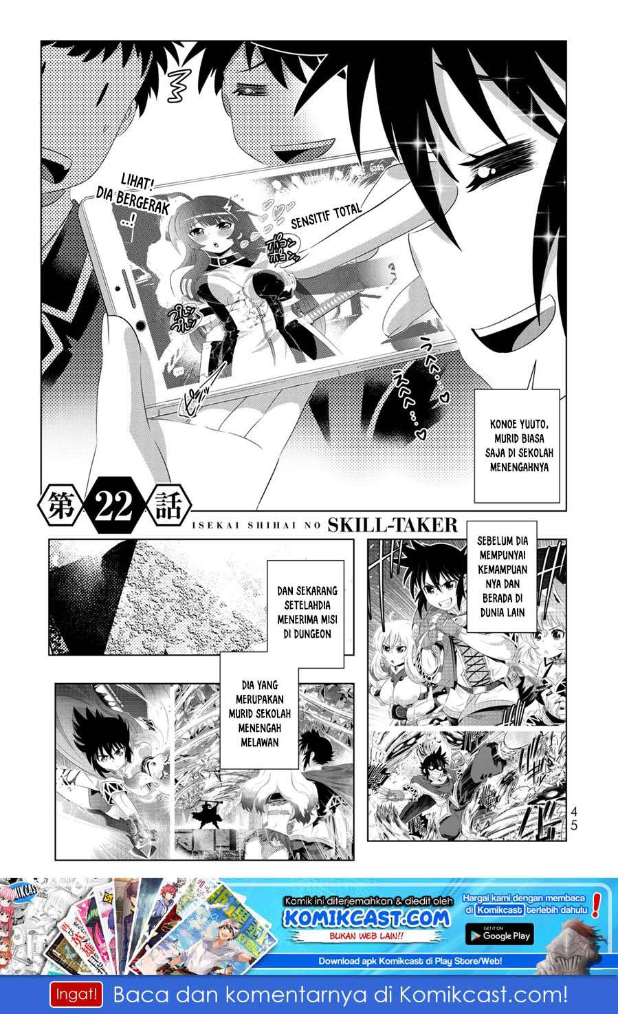 Baca Isekai Shihai no Skill Taker: Zero kara Hajimeru Dorei Harem Chapter 43 Gambar 2
