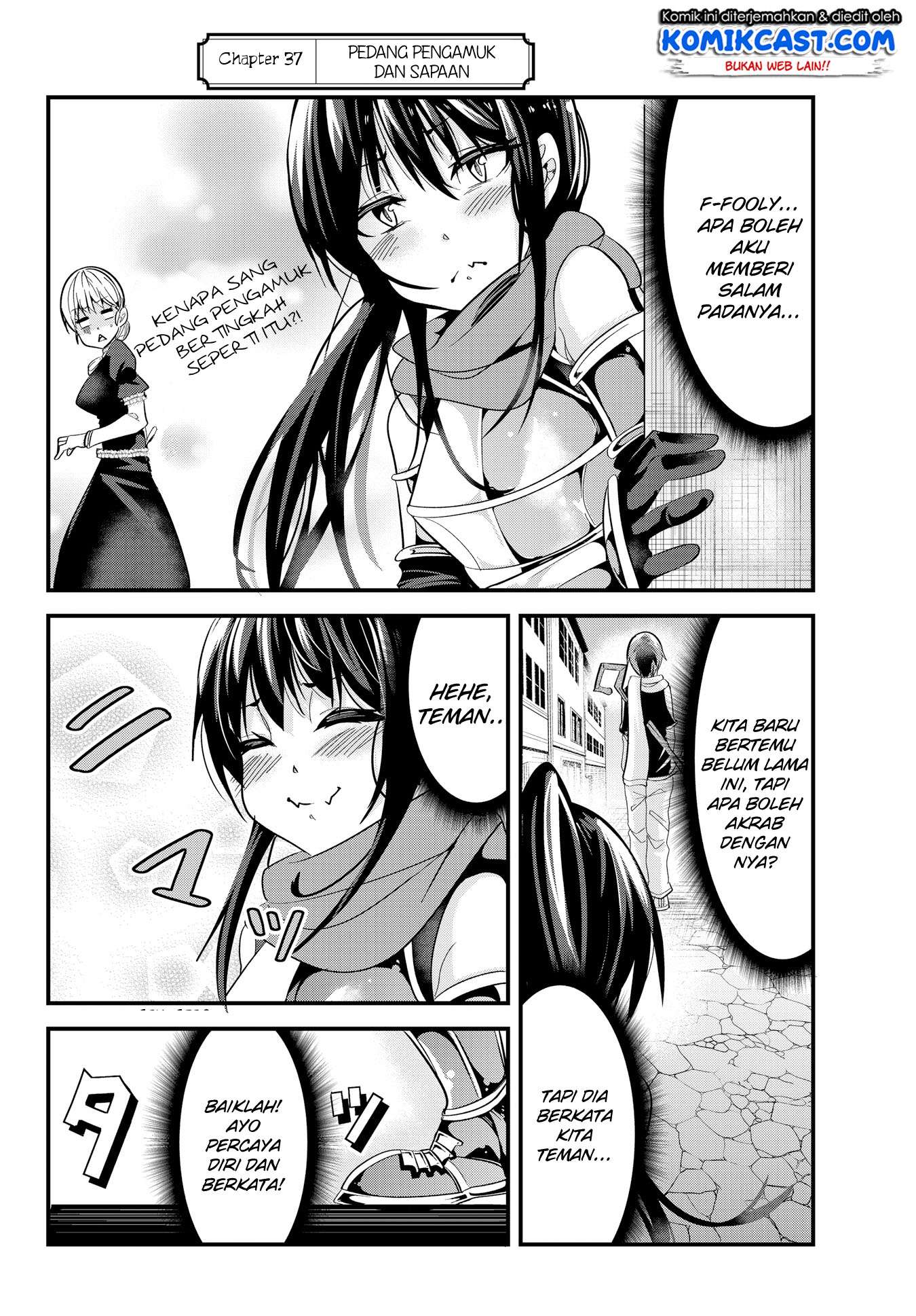 Ima Made Ichido mo Onna Atsukaisareta koto ga nai Onna Kishi wo Onna Atsukai suru Chapter 37 Gambar 3