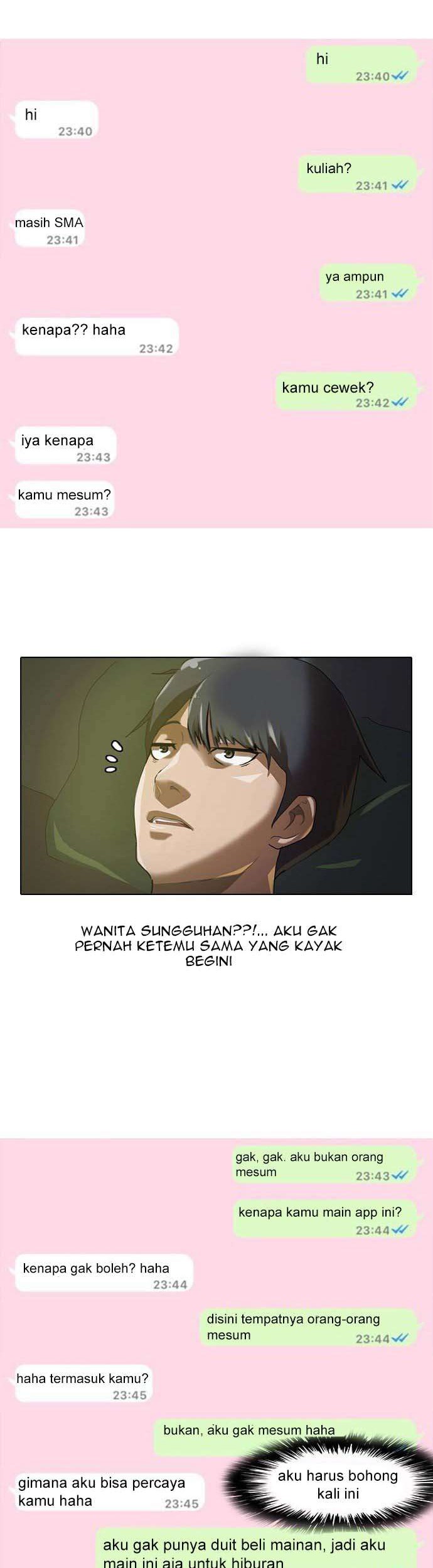 The Girl from Random Chatting! Chapter 1 Gambar 14