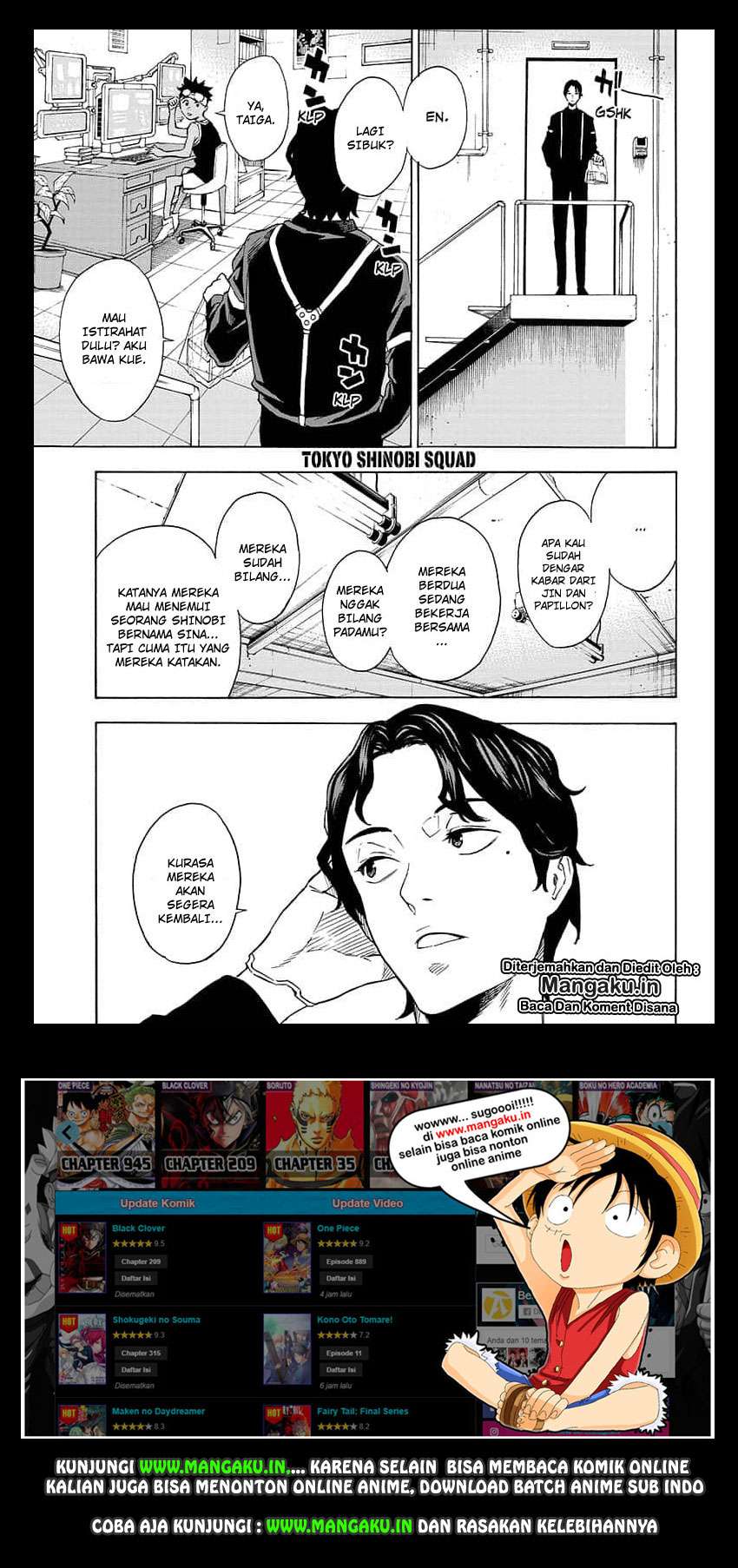 Baca  Tokyo Shinobi Squad Chapter 11 Gambar 2