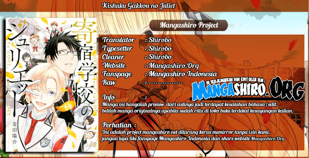Baca Komik Kishuku Gakkou no Juliet Chapter 66 Gambar 1