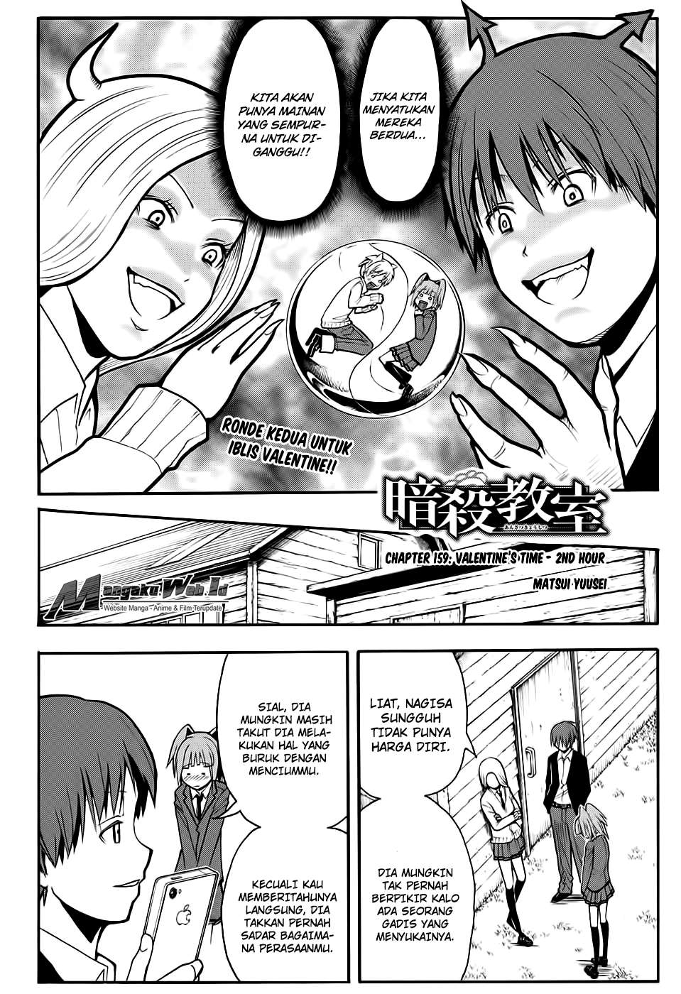 Baca Assassination Classroom Chapter 159 Gambar 2