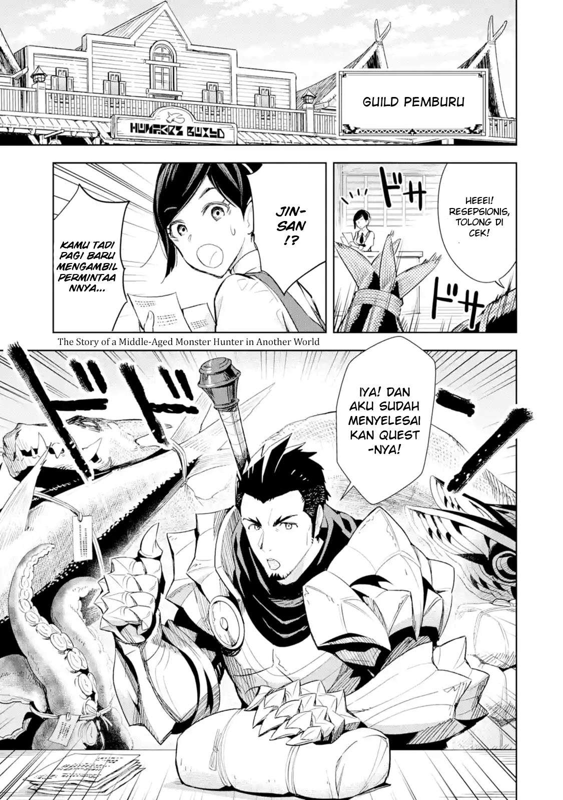 The Ultimate Middle-Aged Hunter Travels to Another World ~This Time, He Wants to Live a Slow and Peaceful Life~ Chapter 1.1 Gambar 5