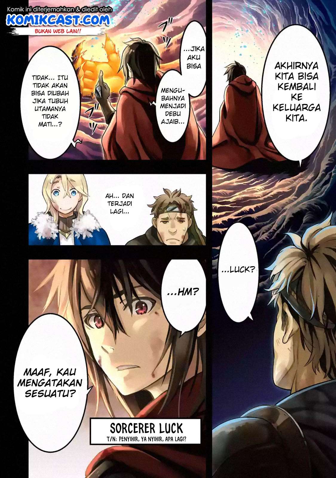 Koko wa Ore ni Makasete Saki ni Ike to Itte kara 10 Nen ga Tattara Densetsu ni Natteita Chapter 1.1 Gambar 3