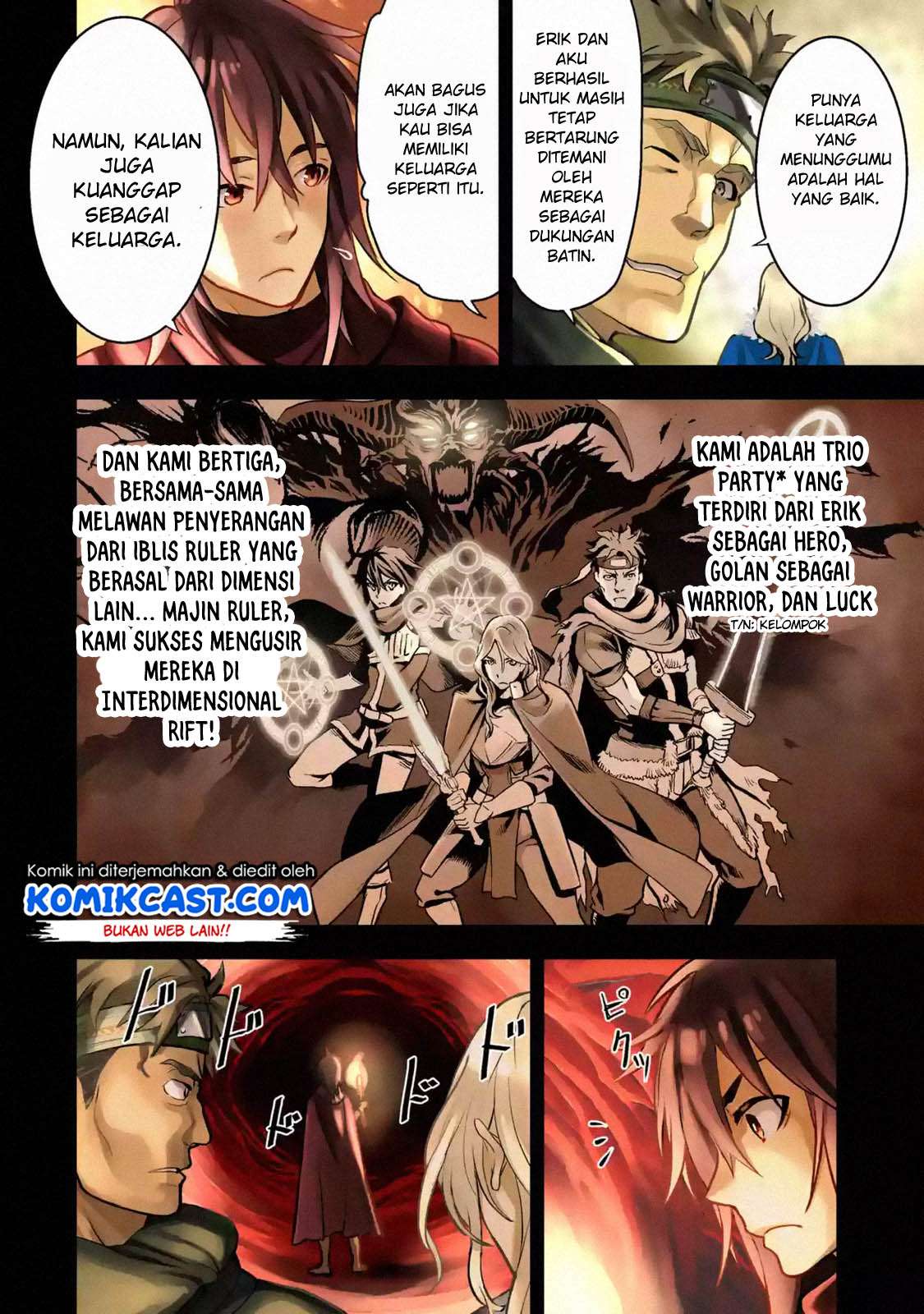 Koko wa Ore ni Makasete Saki ni Ike to Itte kara 10 Nen ga Tattara Densetsu ni Natteita Chapter 1.1 Gambar 5