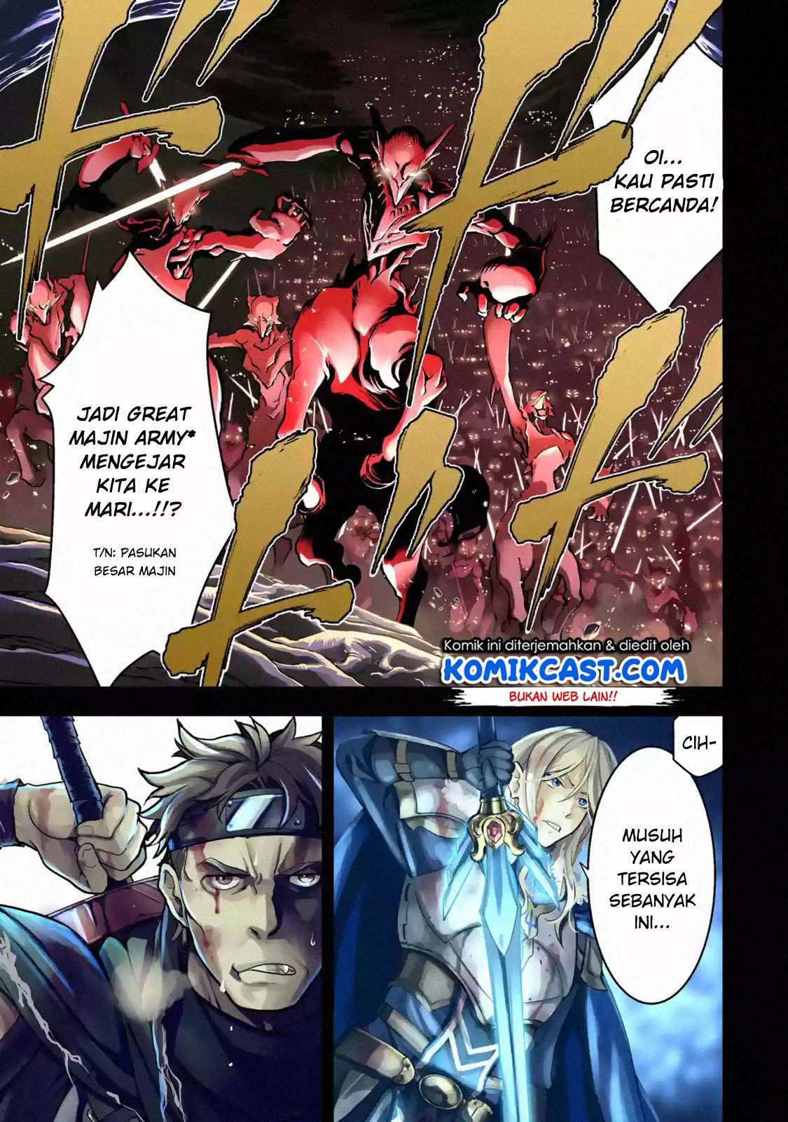 Koko wa Ore ni Makasete Saki ni Ike to Itte kara 10 Nen ga Tattara Densetsu ni Natteita Chapter 1.1 Gambar 6