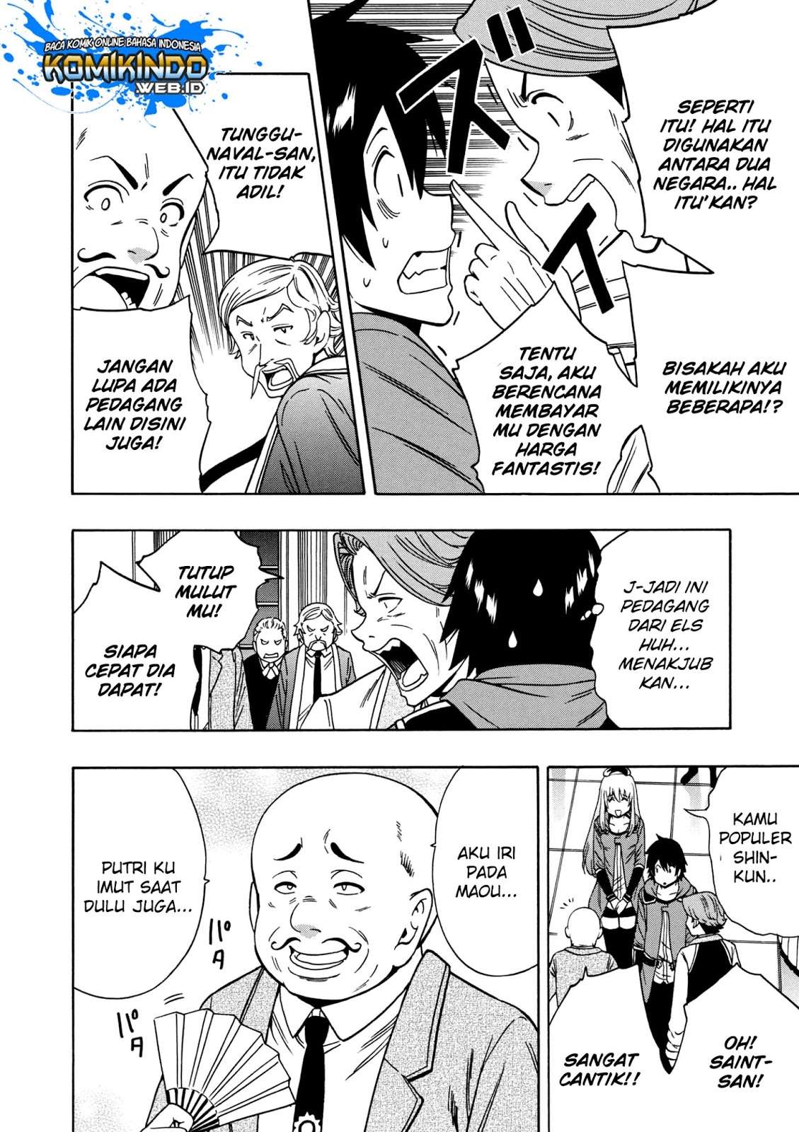 Kenja no Mago Chapter 33.3 Gambar 18