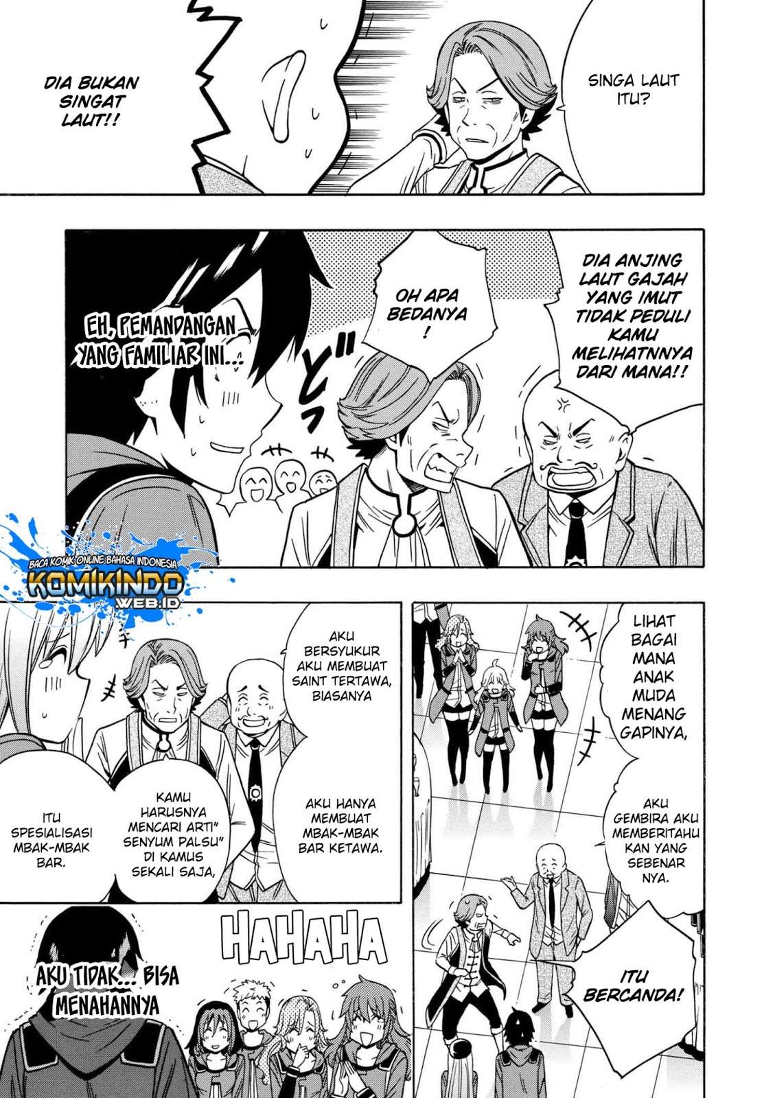 Kenja no Mago Chapter 33.3 Gambar 19