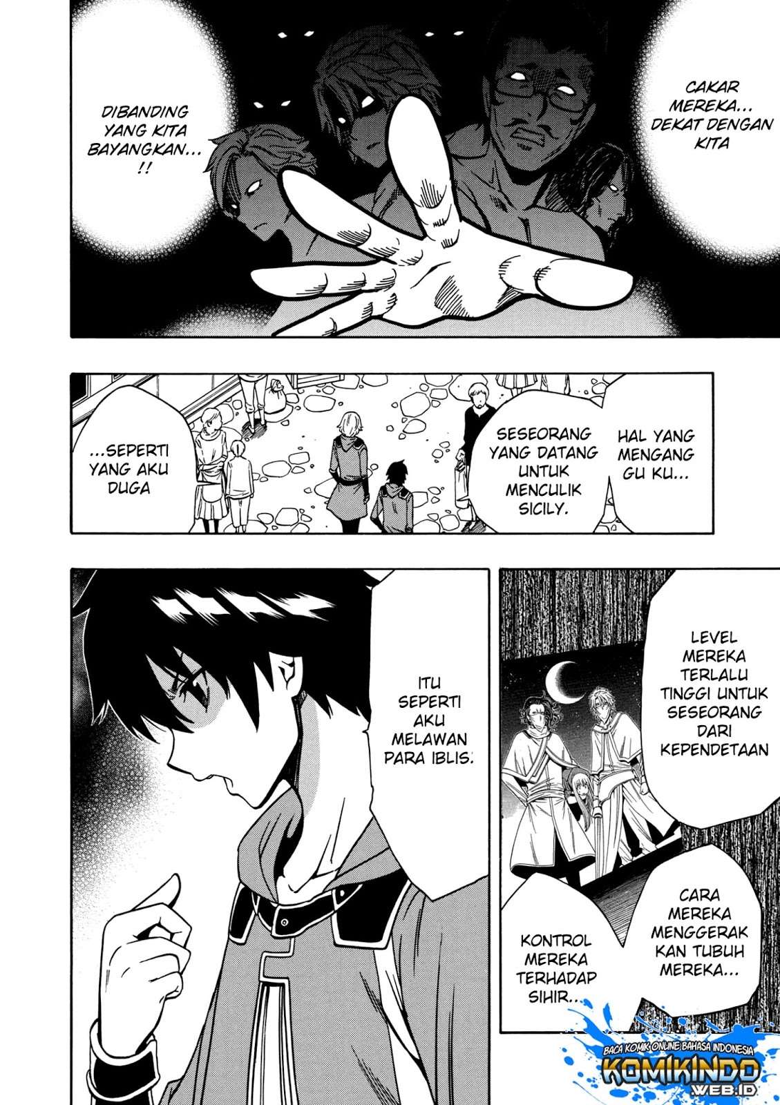 Kenja no Mago Chapter 33.3 Gambar 9