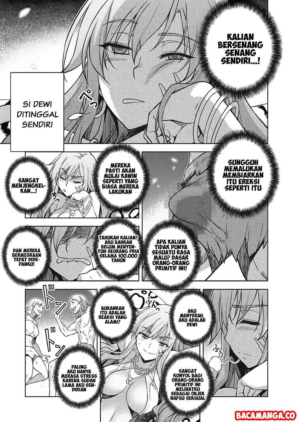 Ponkotsu megami no isekai sousei-roku Chapter 1.2 Gambar 13