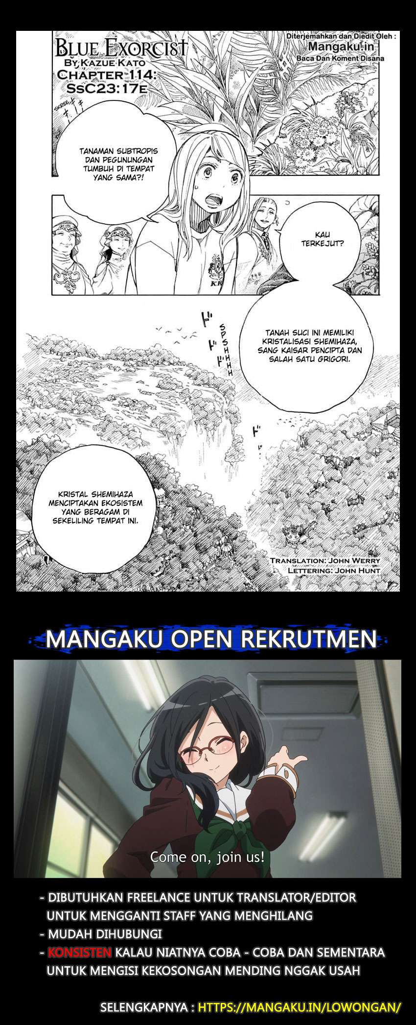 Baca Ao no Exorcist Chapter 114 Gambar 2