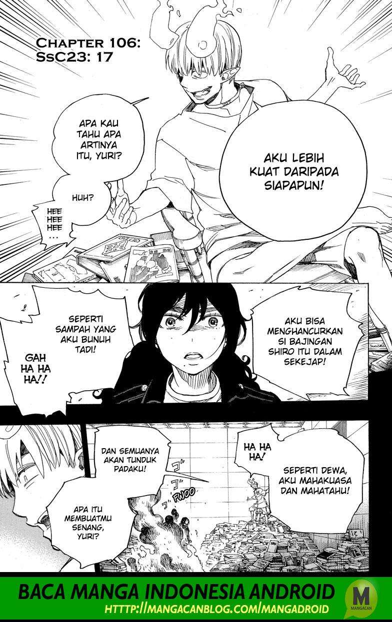 Baca Komik Ao no Exorcist Chapter 106 Gambar 1