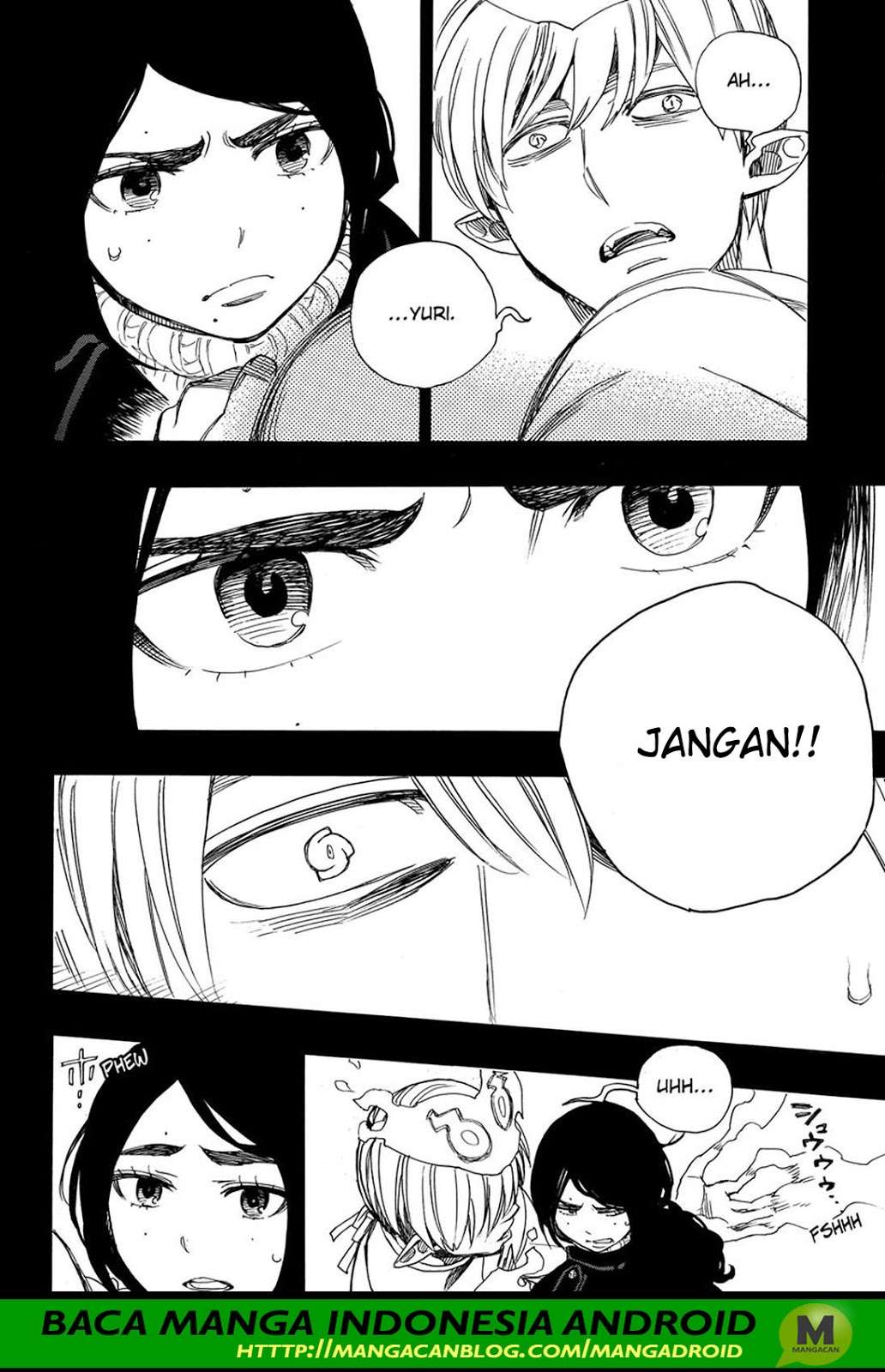 Ao no Exorcist Chapter 105 Gambar 10