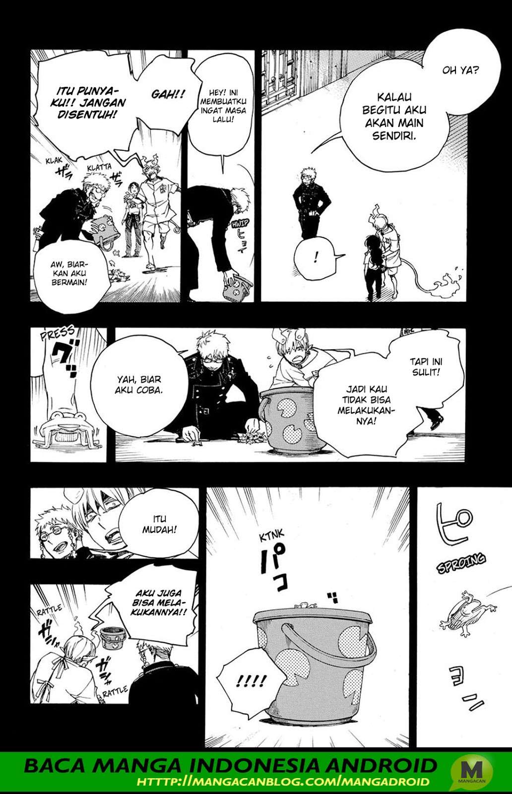 Ao no Exorcist Chapter 105 Gambar 26