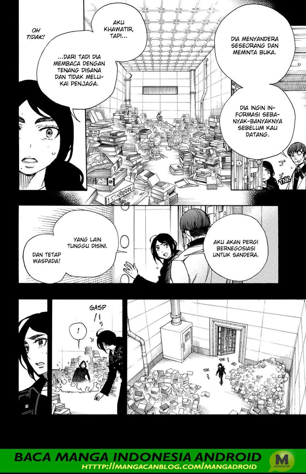 Ao no Exorcist Chapter 105 Gambar 32