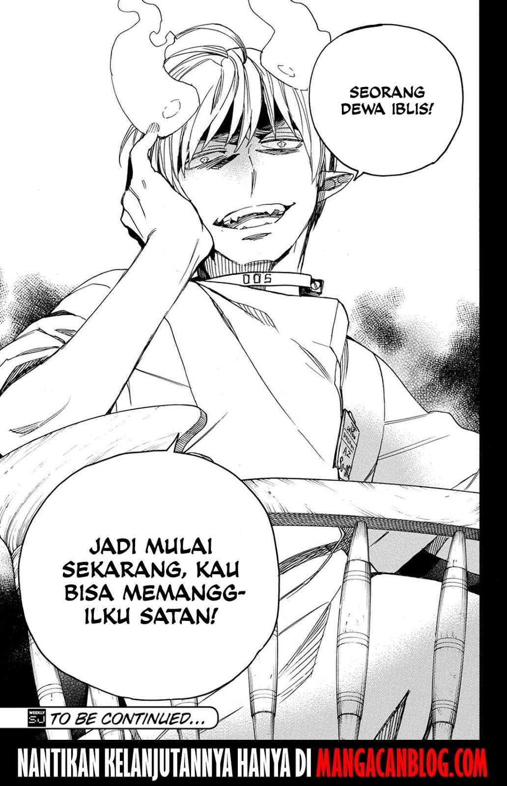 Ao no Exorcist Chapter 105 Gambar 35