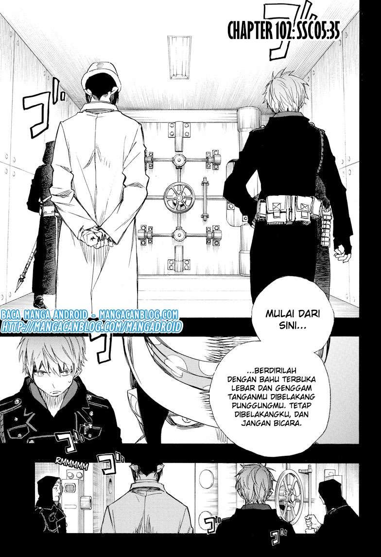 Baca Komik Ao no Exorcist Chapter 102 Gambar 1