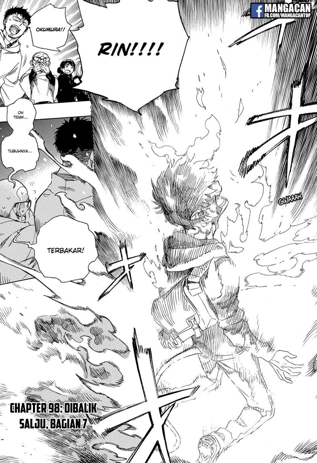 Baca Komik Ao no Exorcist Chapter 98 Gambar 1