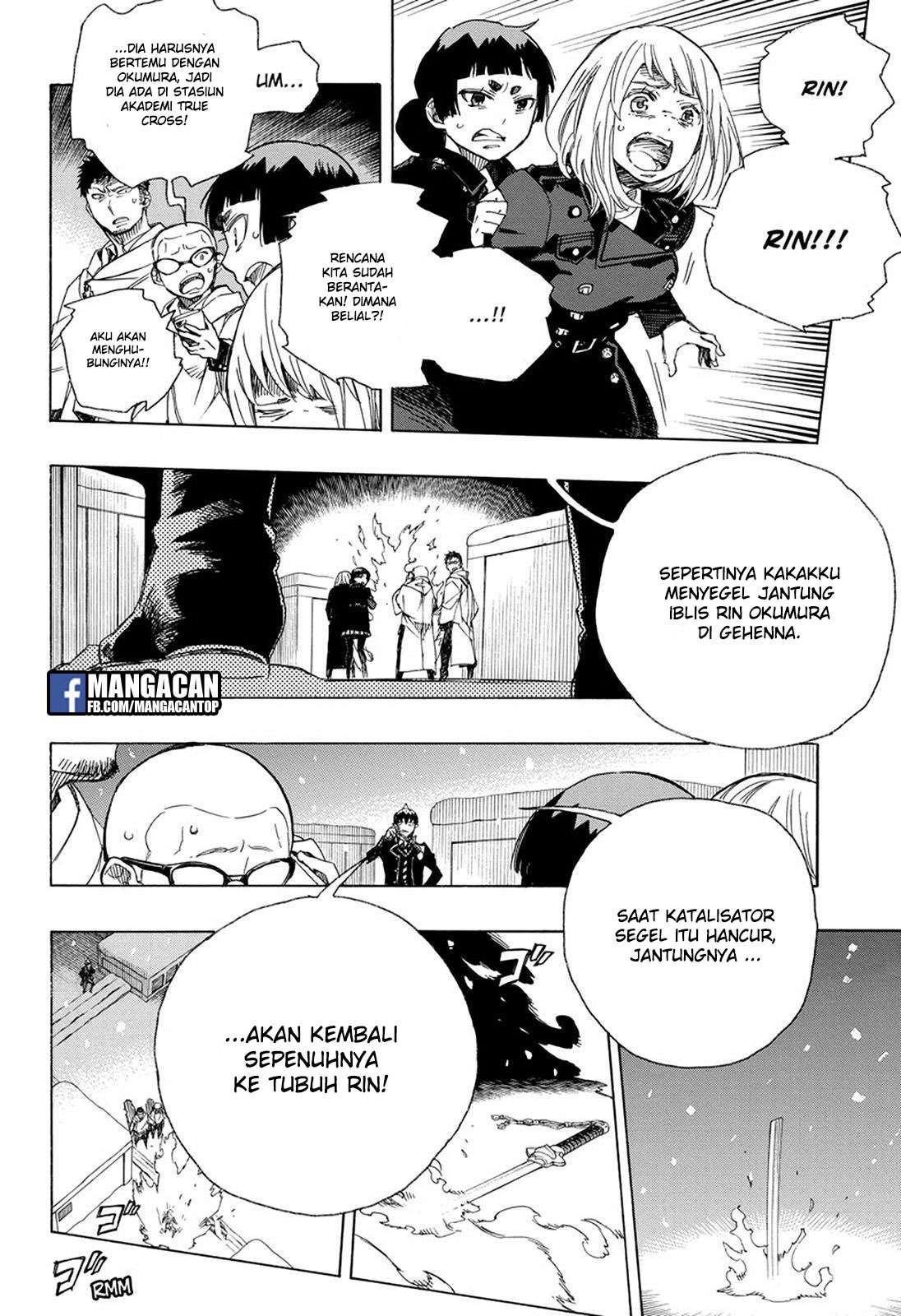 Baca Ao no Exorcist Chapter 98 Gambar 2