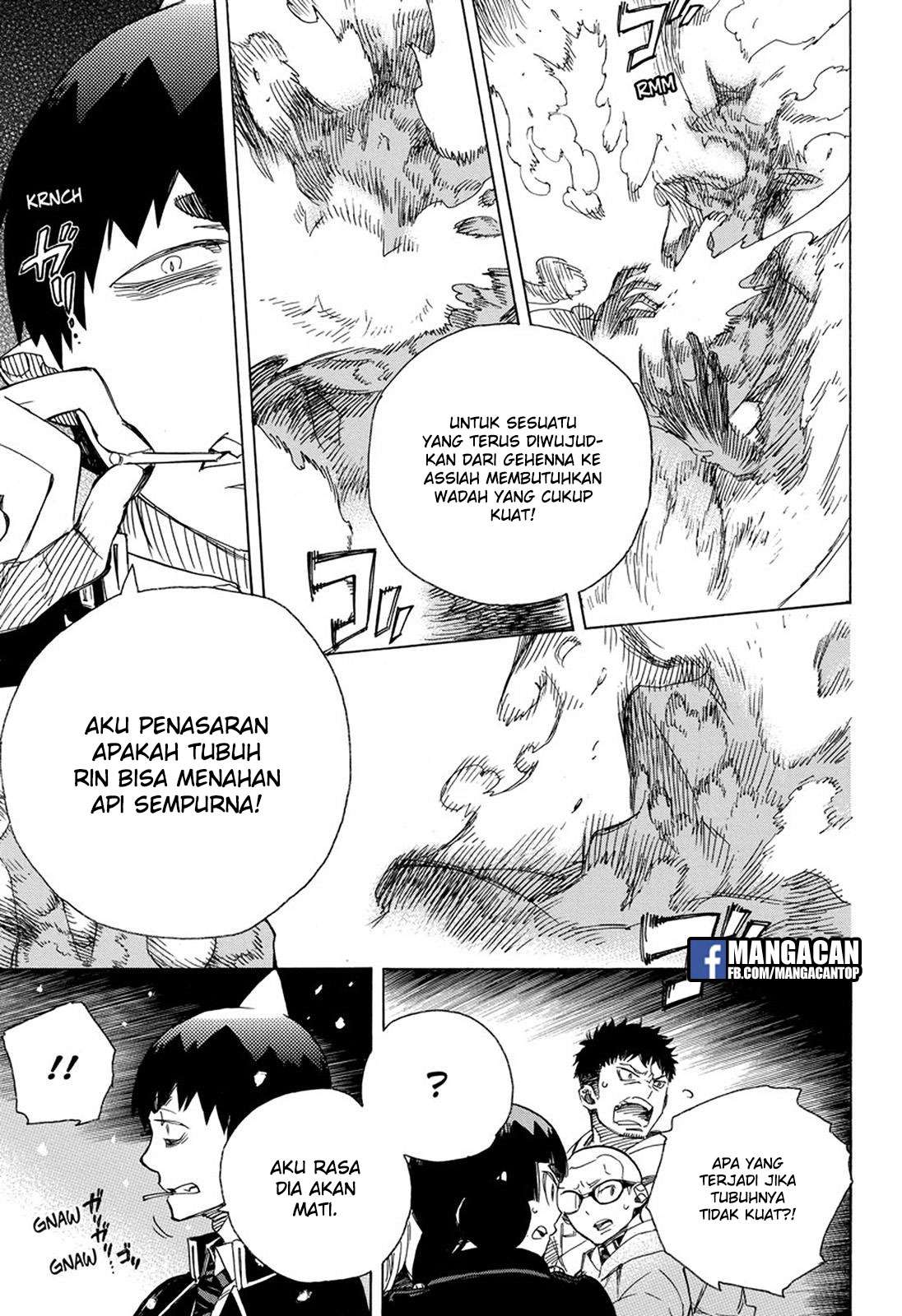 Ao no Exorcist Chapter 98 Gambar 3
