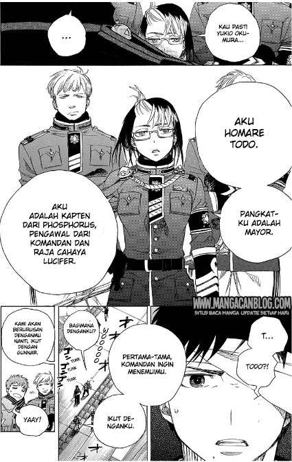 Ao no Exorcist Chapter 97 Gambar 20