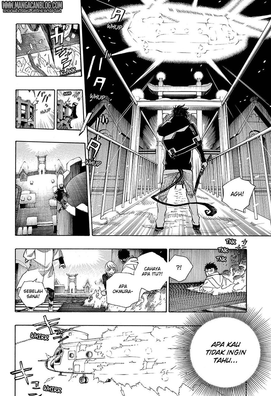 Ao no Exorcist Chapter 96 Gambar 12