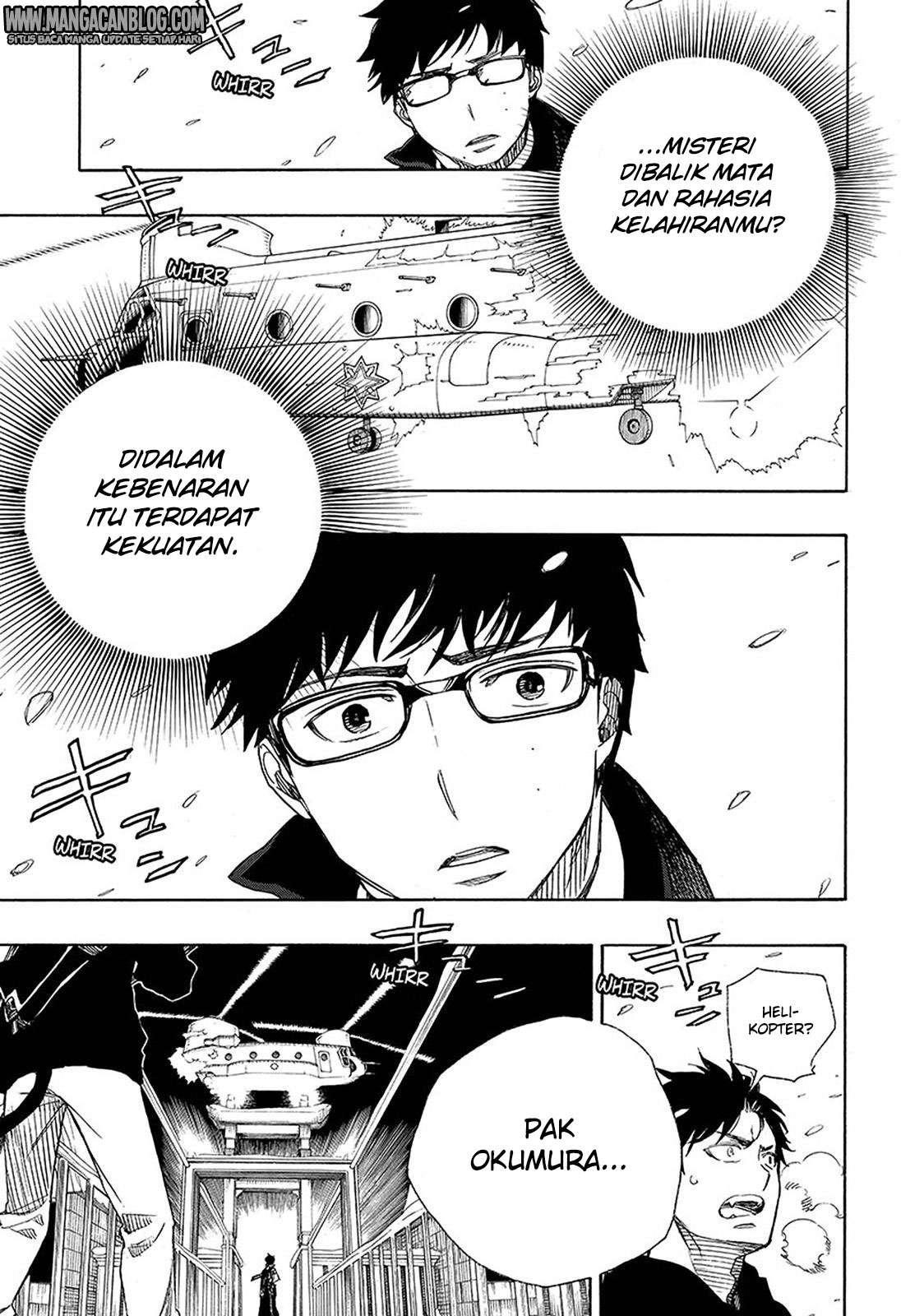Ao no Exorcist Chapter 96 Gambar 13