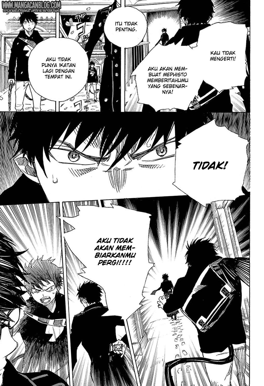 Ao no Exorcist Chapter 96 Gambar 23