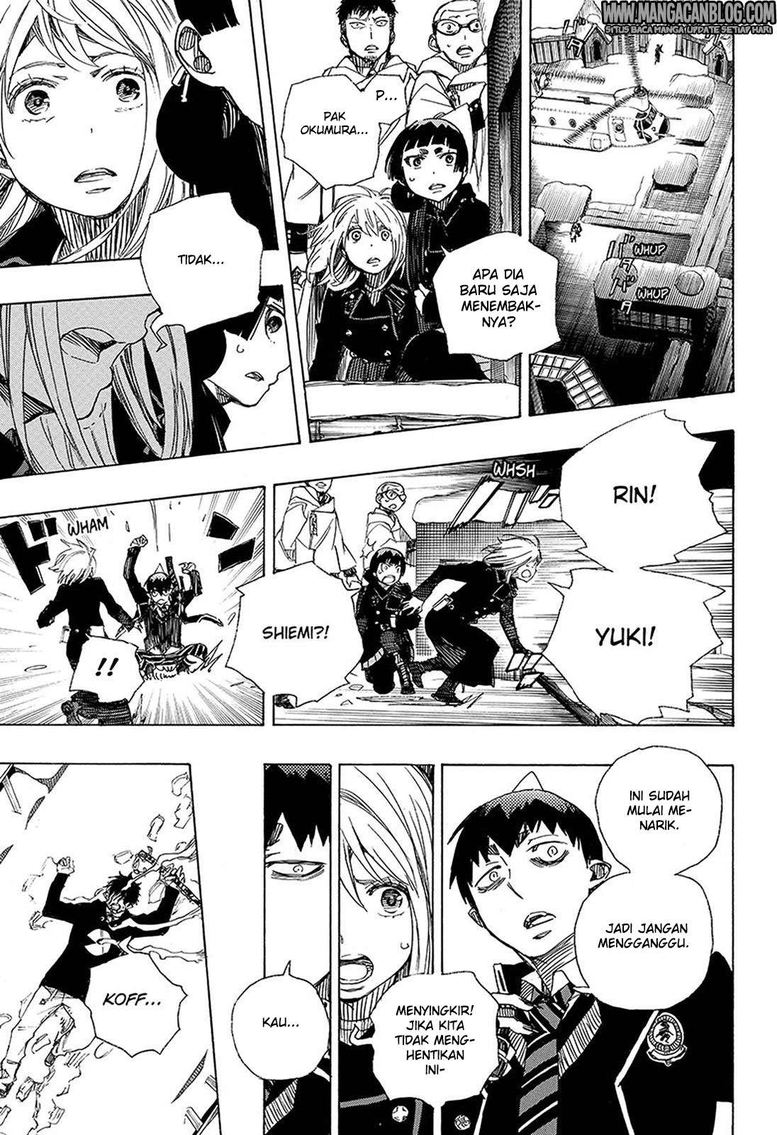 Ao no Exorcist Chapter 96 Gambar 28