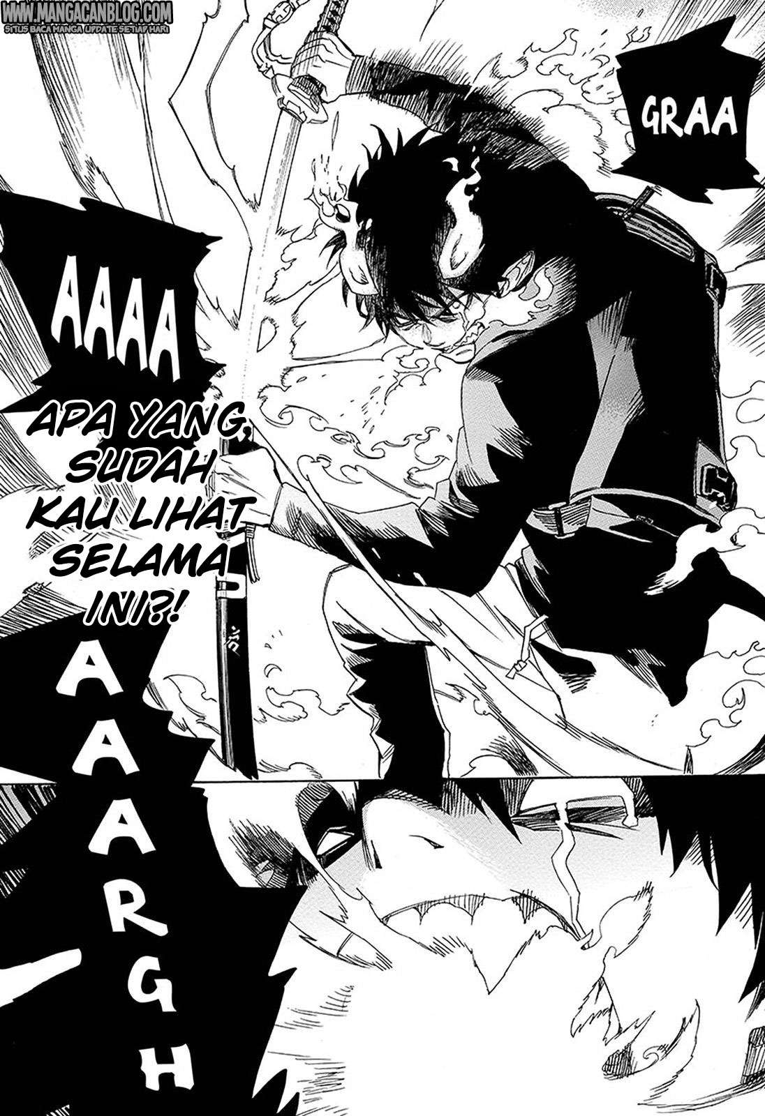 Ao no Exorcist Chapter 96 Gambar 30