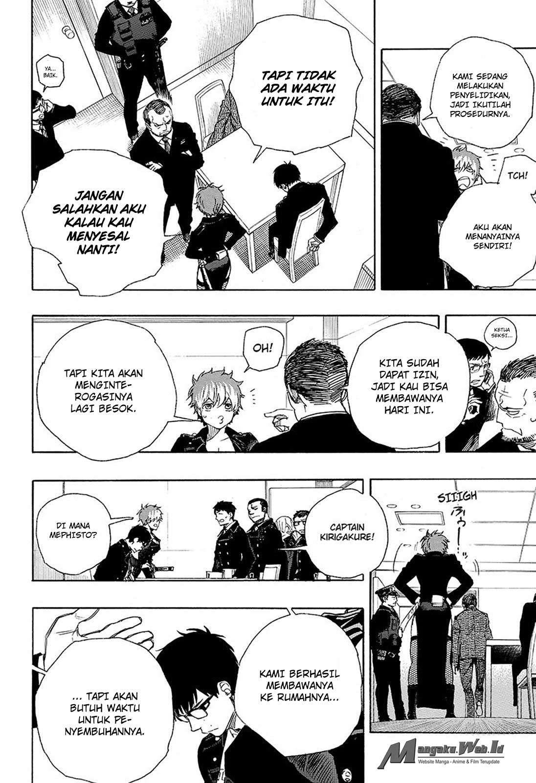 Ao no Exorcist Chapter 95 Gambar 3