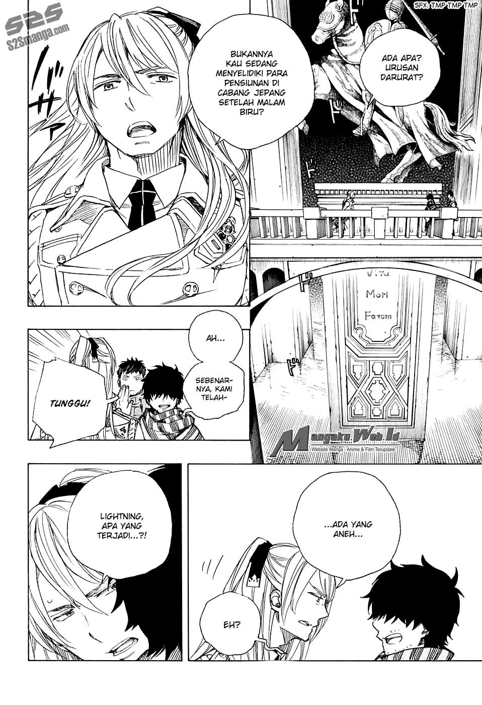 Ao no Exorcist Chapter 87 Gambar 11