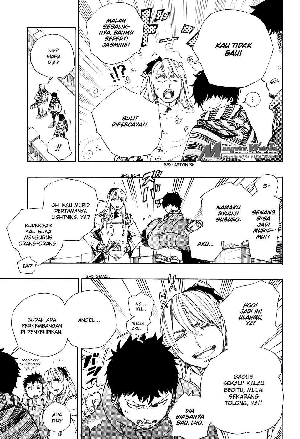 Ao no Exorcist Chapter 87 Gambar 12