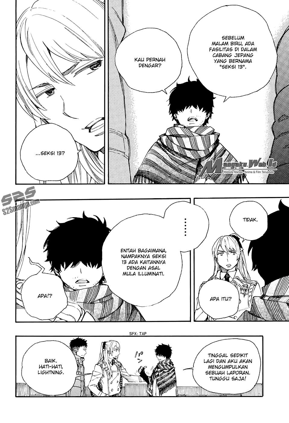 Ao no Exorcist Chapter 87 Gambar 13