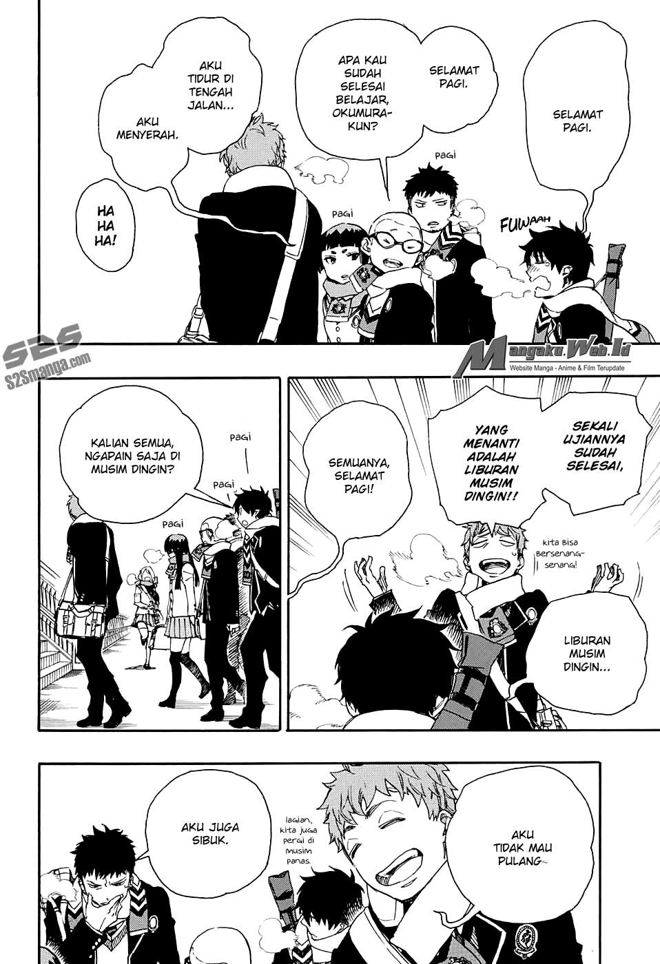 Ao no Exorcist Chapter 87 Gambar 28