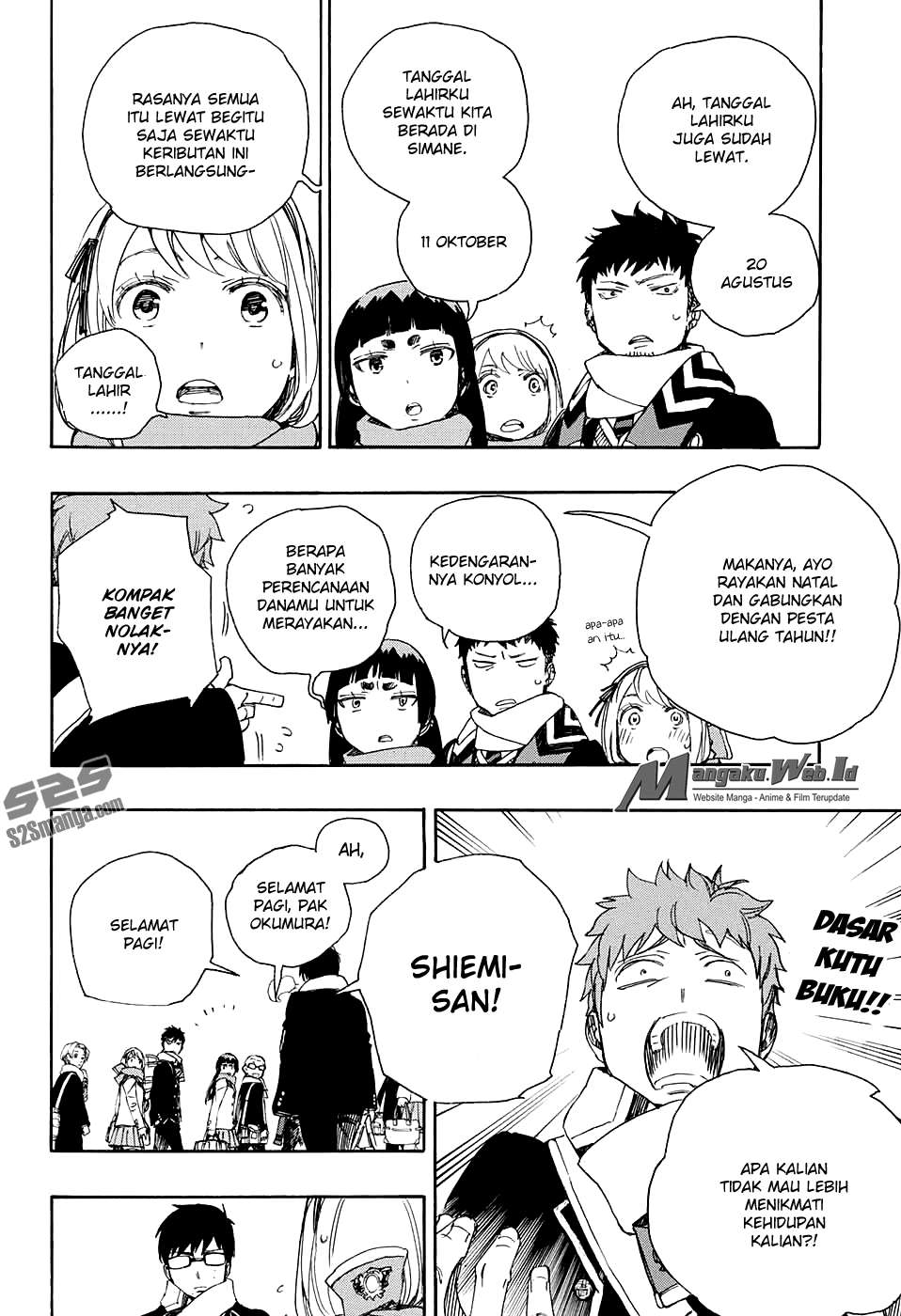 Ao no Exorcist Chapter 87 Gambar 30
