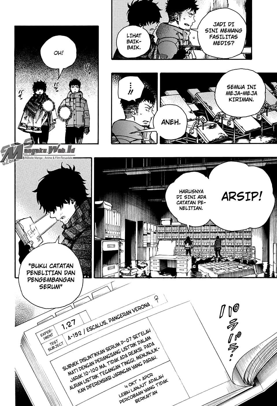 Ao no Exorcist Chapter 85 Gambar 11