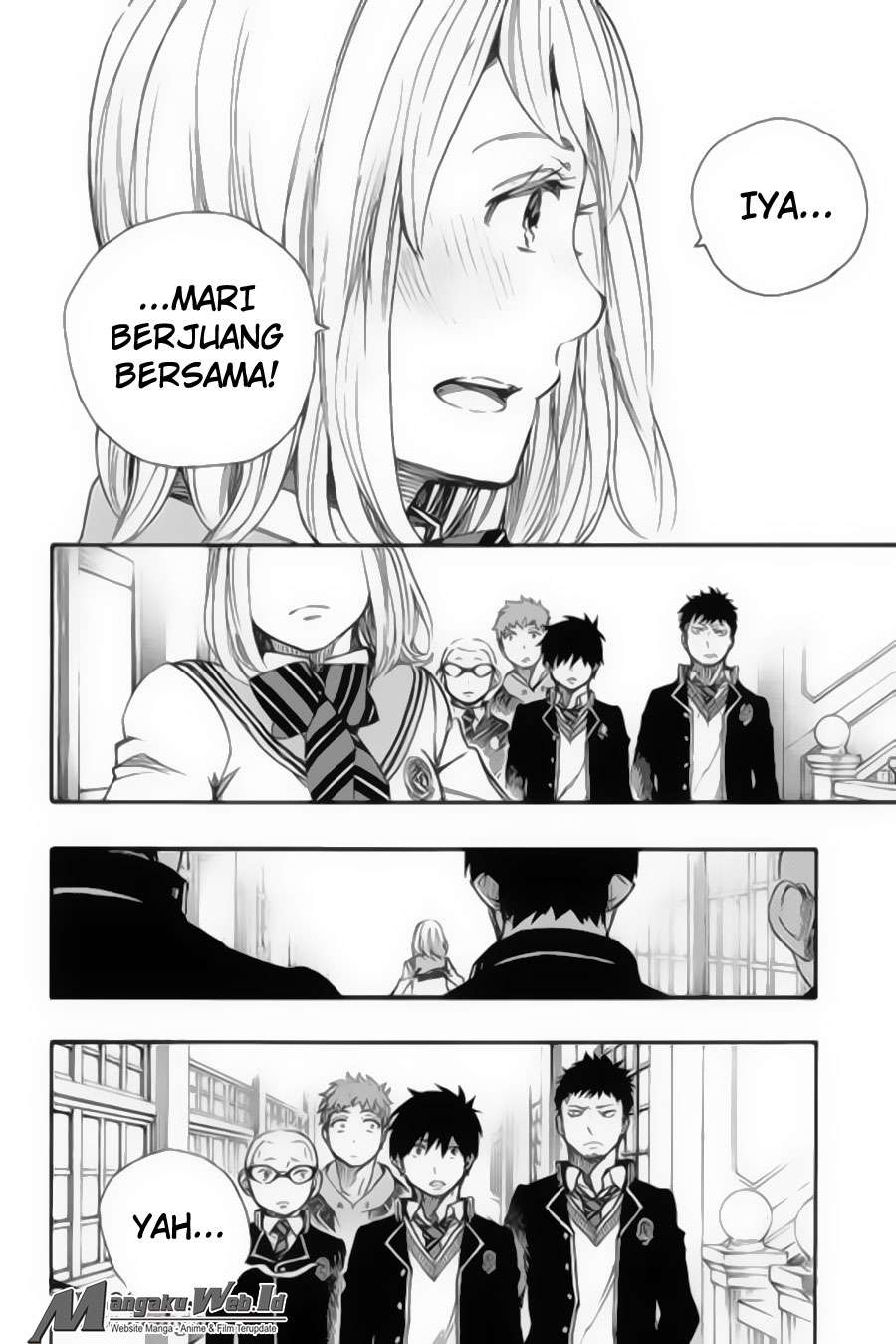 Ao no Exorcist Chapter 83 Gambar 15