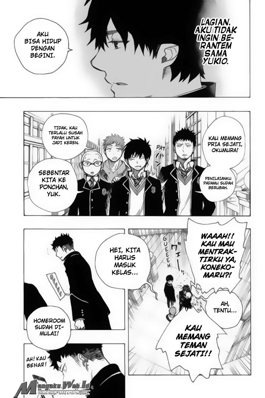 Ao no Exorcist Chapter 83 Gambar 16