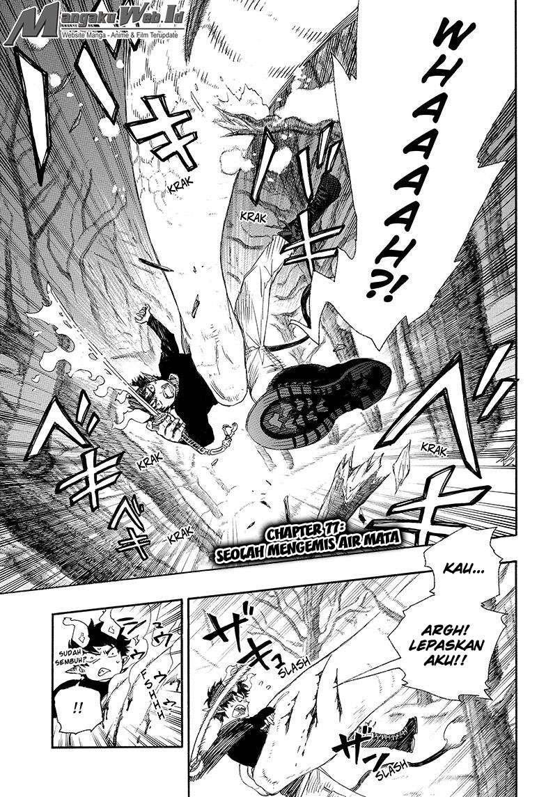 Baca Komik Ao no Exorcist Chapter 77 Gambar 1