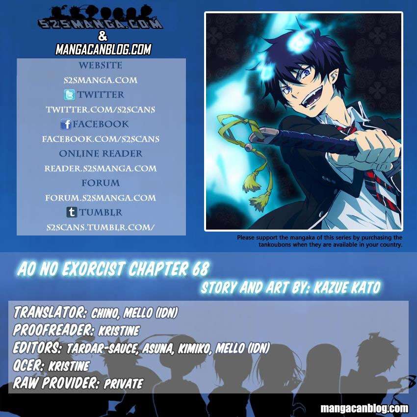 Baca Ao no Exorcist Chapter 68 Gambar 2