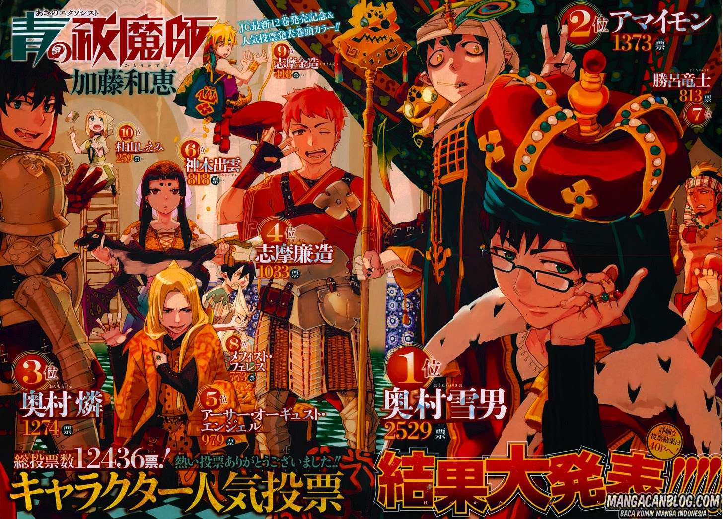 Baca Ao no Exorcist Chapter 53 Gambar 2