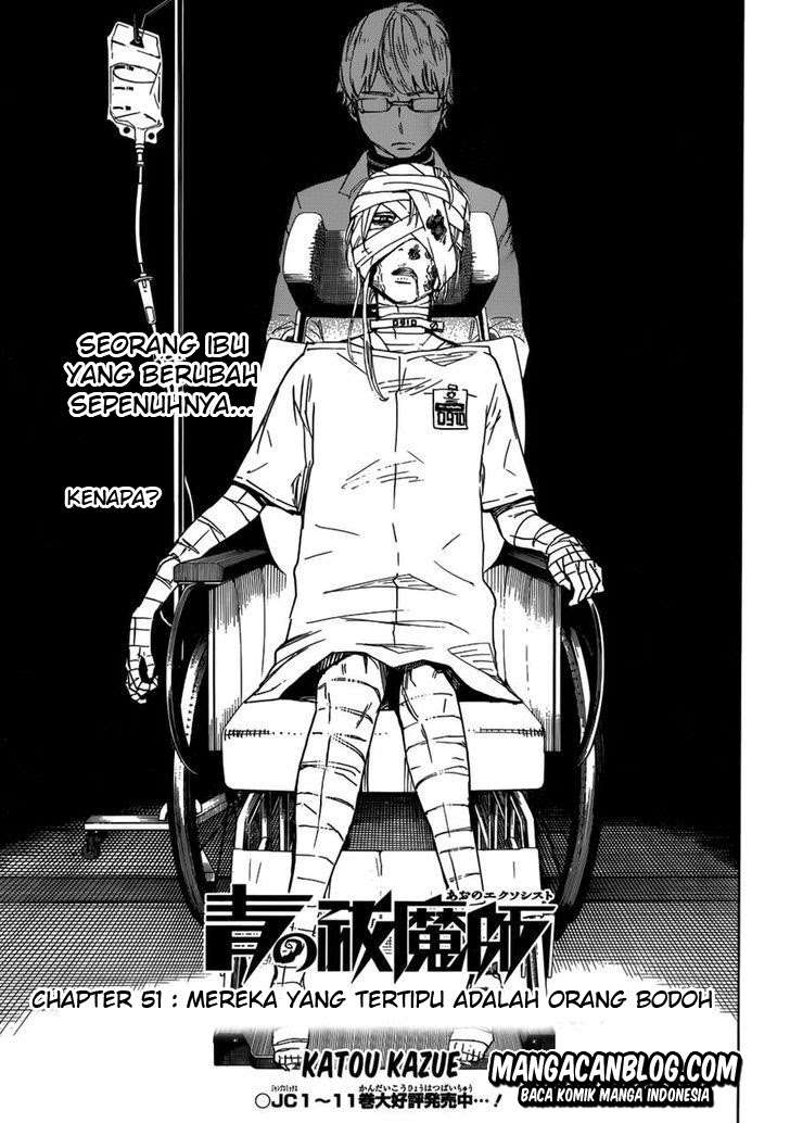 Baca Komik Ao no Exorcist Chapter 51 Gambar 1