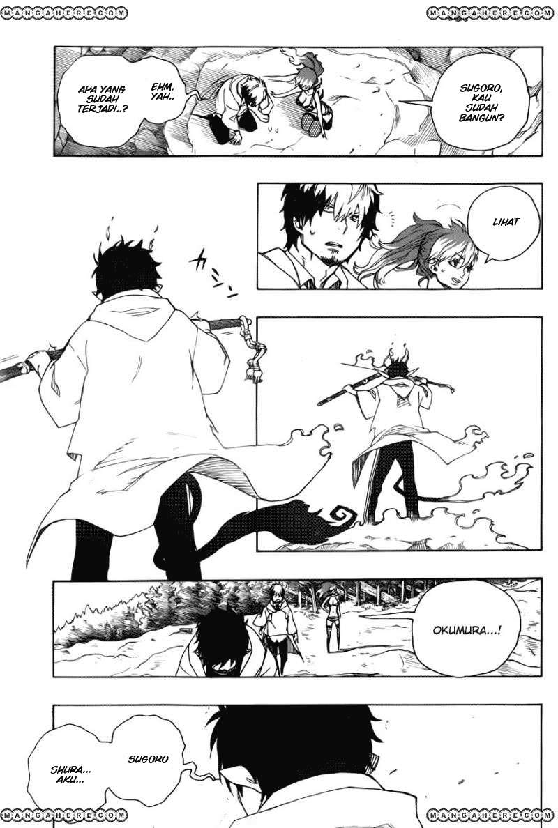 Ao no Exorcist Chapter 33 Gambar 16