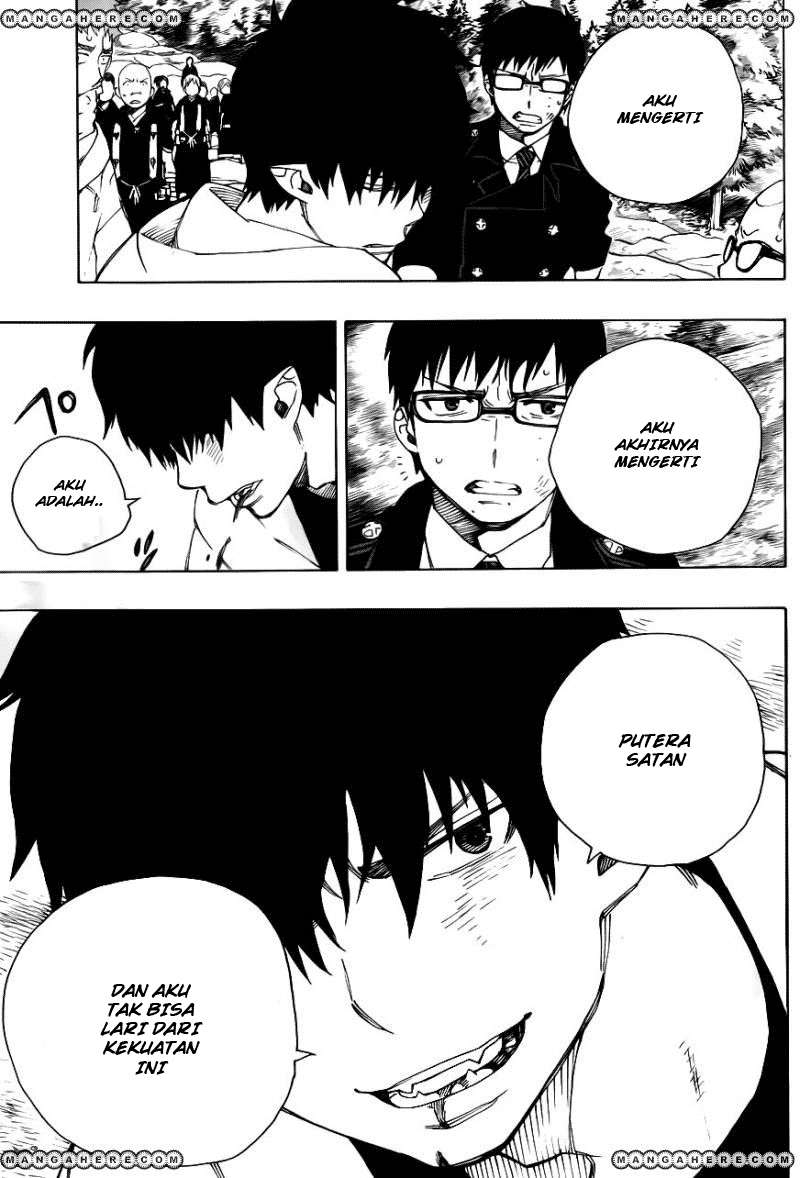 Ao no Exorcist Chapter 33 Gambar 23